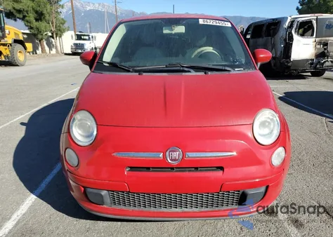 2012 Fiat 500 Pop z USA, uszkodzony, nr VIN 3C3CFFAR1CT260477